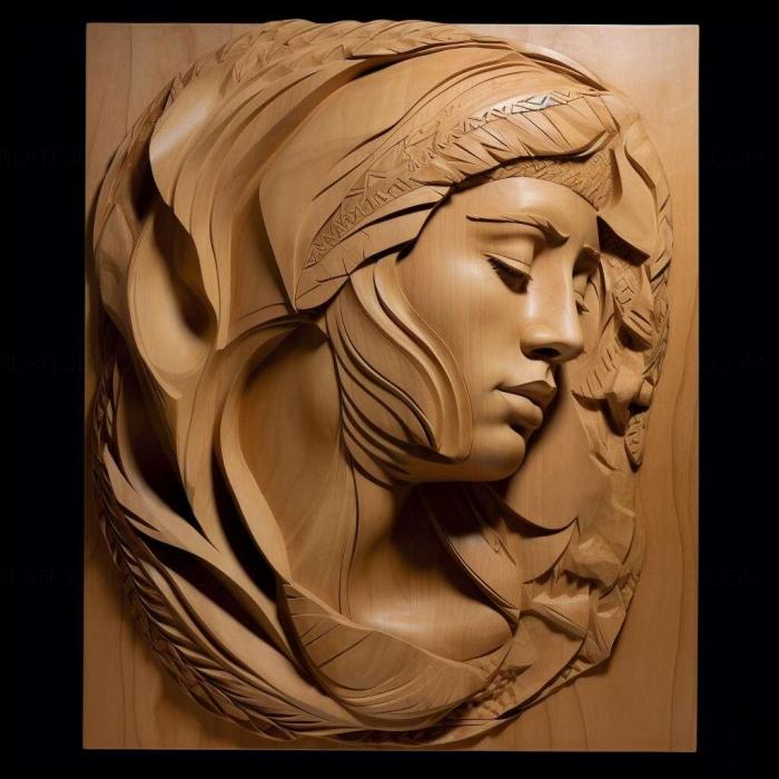 نموذج ثلاثي الأبعاد لآلة CNC 3D Art 